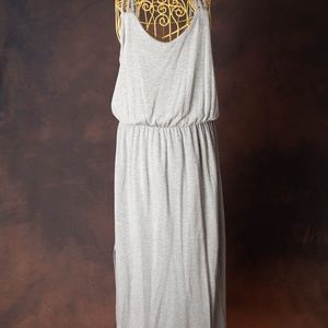 Jersey Maxi Dress in Gray